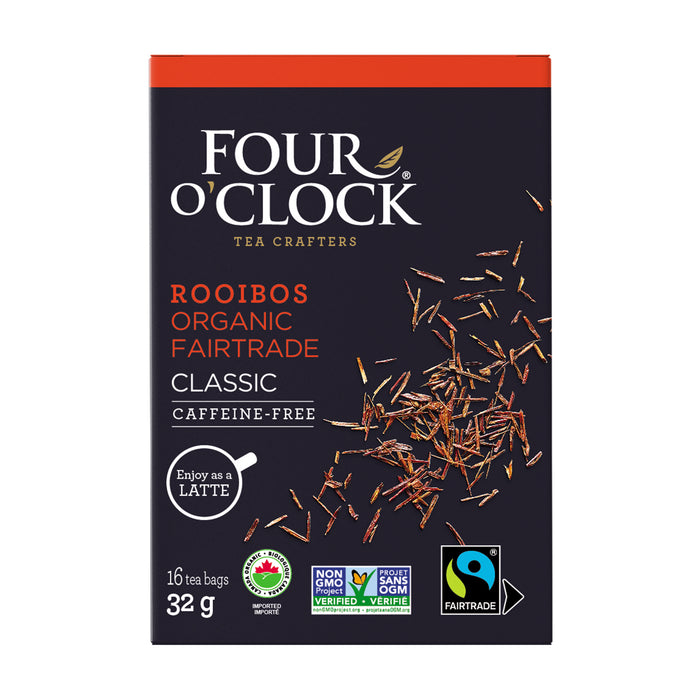 Four O'Clock - Rooibos Classic Herbal Tea, 16 Count