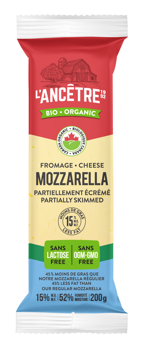 L'Ancetre - Organic Mozzarella Cheese 15%, 200 g