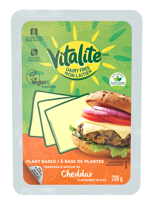 Vitalite - Cheddar Flavoured Slices, 200 g