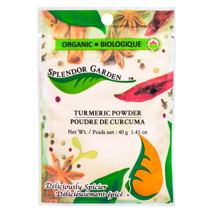 Splendor Garden - Organic Turmeric Powder, 40 g