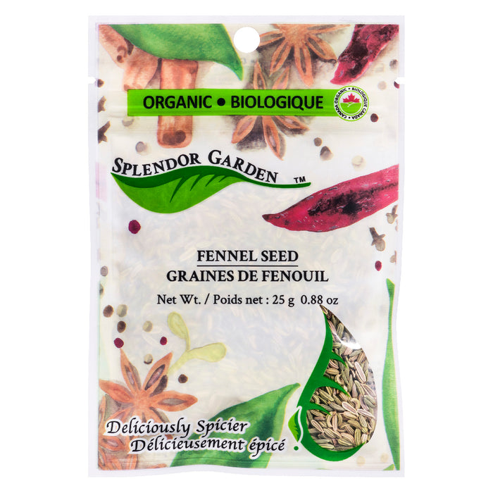 Splendor Garden - Organic Fennel Seed, 25 g