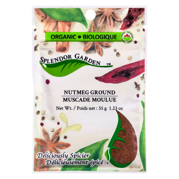 Splendor Garden - Organic Nutmeg Ground, 35 g