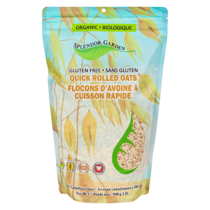 Splendor Garden - GF Quick Rolled Oats, 908 g