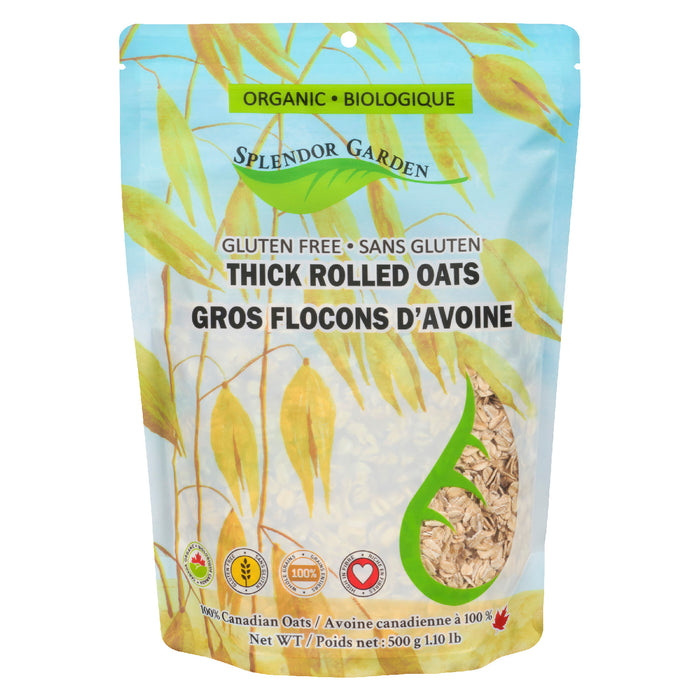 Splendor Garden - GF Thick Rolled Oats, 500 g