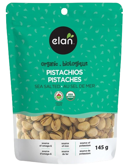 Elan Bio - Sea Salted Pistachios, 145 g