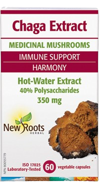 New Roots Herbal - Chaga Extract, 60 Caps