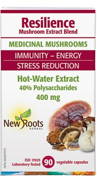 New Roots Herbal - Resilience Mushroom Extract Blnd, 90 Caps