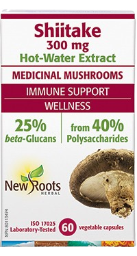 New Roots Herbal - Shiitake Extract, 60 Caps