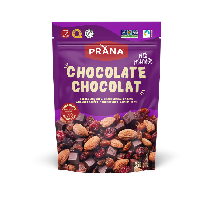 Prana - Chocolate - Fruit & Almond Mix, 350 g