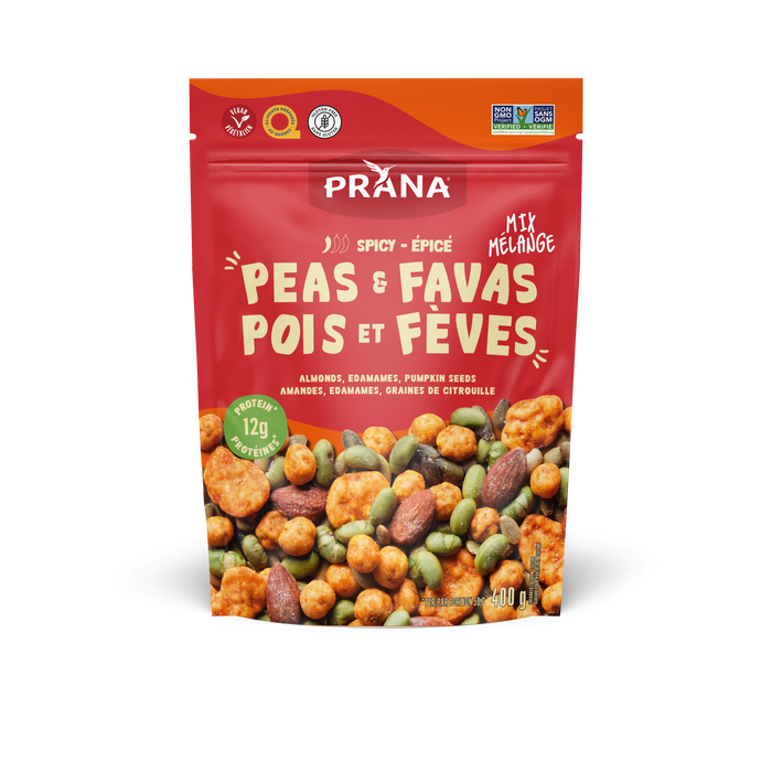 Prana - Peas & Favas - Spicy Mix, 400 g