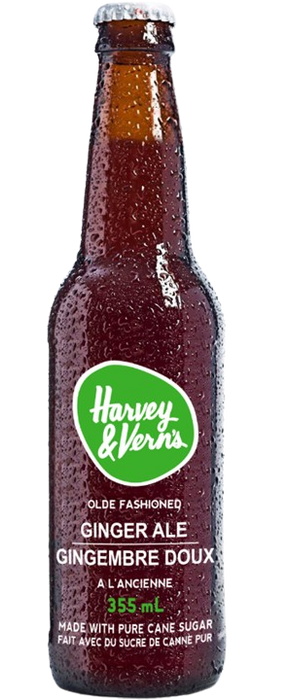 Harvey and Vern's - Olde Fashioned Soda - Ginger Ale, 355 mL