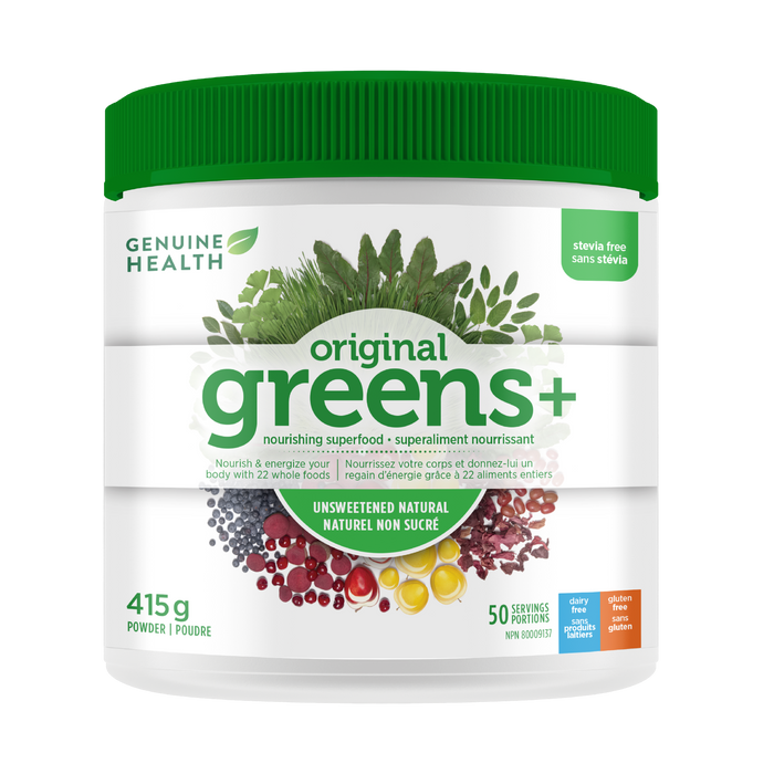 Genuine Health - Greens+ Original, 415 g