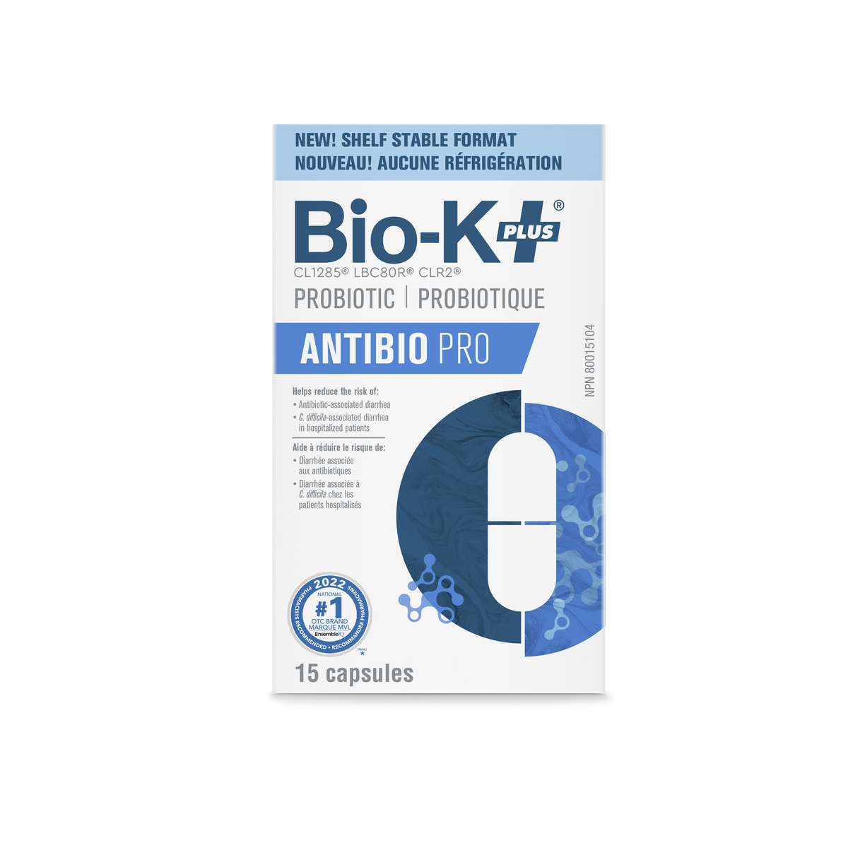 Bio-K + - Antibio PRO 50B, 15 Caps — Goodness Me!