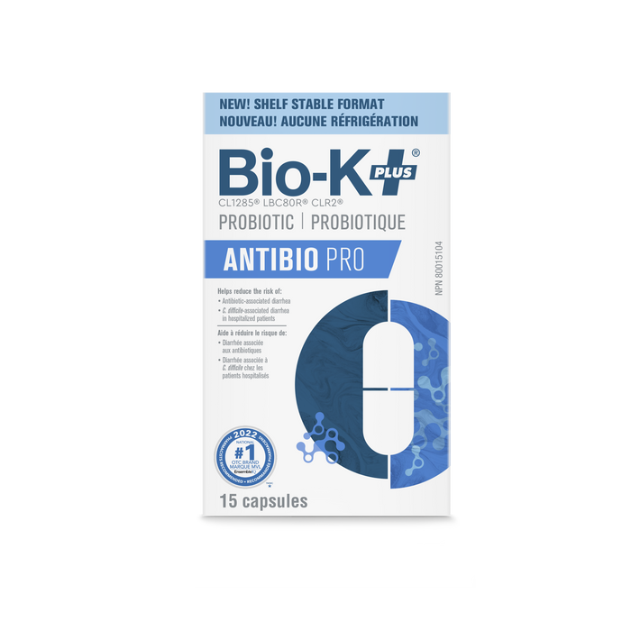 Bio-K + - Antibio PRO 50B, 15 Caps