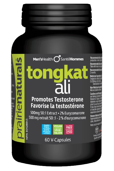 Prairie Naturals - Tongkat Ali 500 mg, 60 Vcaps