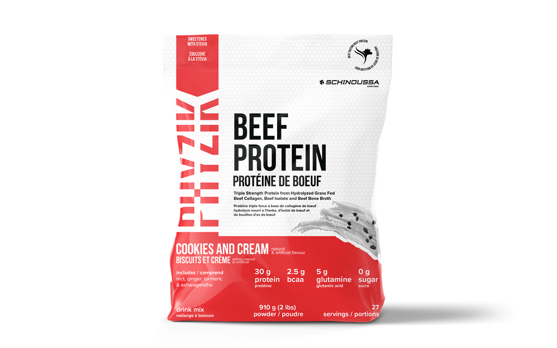 Schinoussa - Hydrolyzed  Beef Protein Cookies and Cream, 910 g