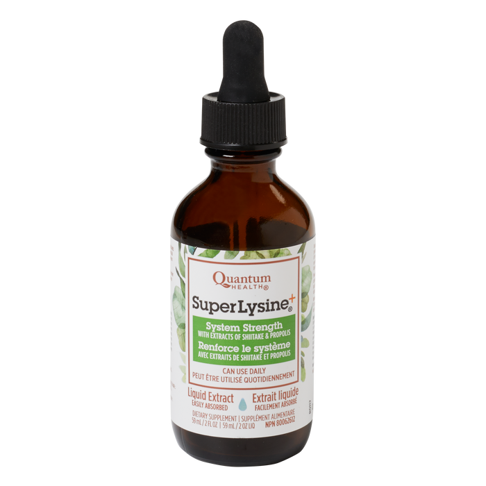 Quantum Nutrition Inc. - Superlysine + Liquid Extract, 60 mL