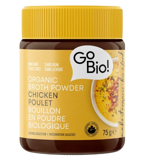 GoBio - Broth Powder - Ls Chicken, 75 g