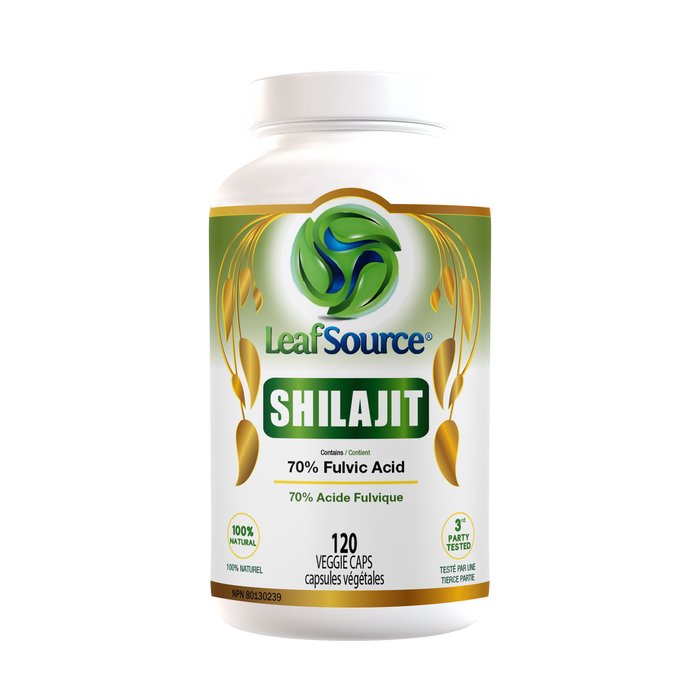 LeafSource - Shilajit With Humic-Fulvic Acid, 120 Vcaps