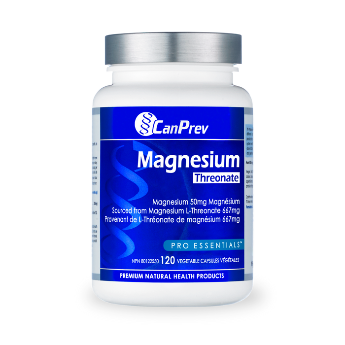 CanPrev - Magnesium Threonate, 120 Vcaps