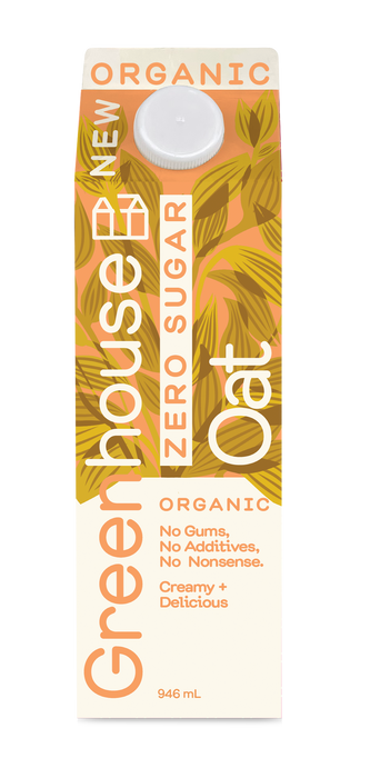 Greenhouse Juice - Zero Sugar Oatmilk Gable Top, 946 mL