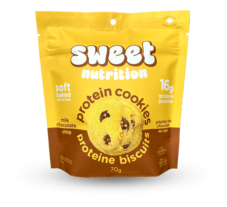 Sweet Nutrition - Protein Cookies - Milk Chocolate Chip, 70 g