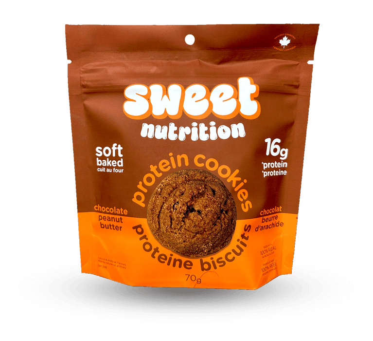 Sweet Nutrition - Protein Cookies Chocolate Peanut Butter, 70 g