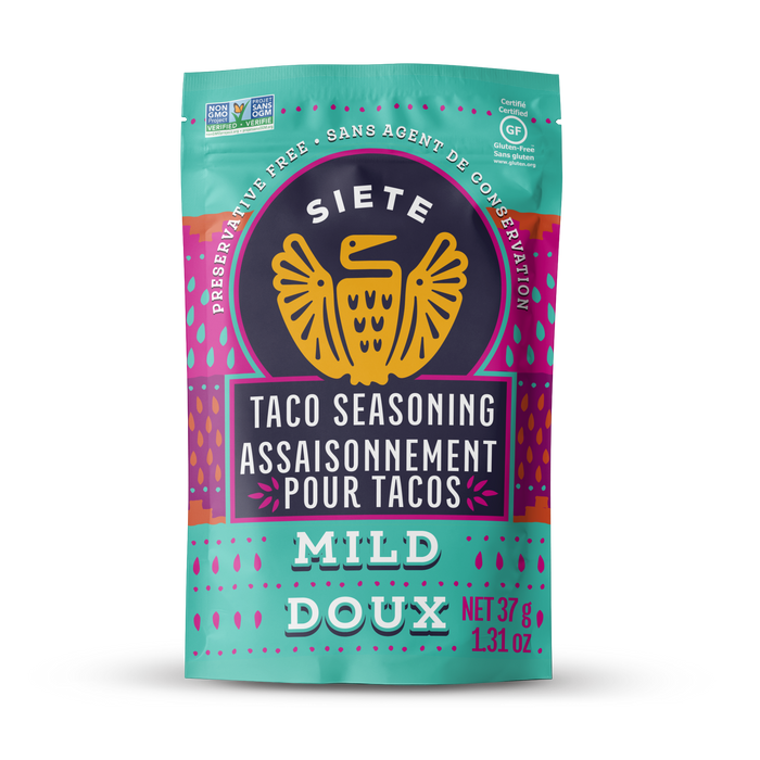 Siete - Mild Taco Seasoning, 37 g