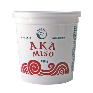 Amano Foods - Organic Aka Red Miso Paste, 400 g — Goodness Me!
