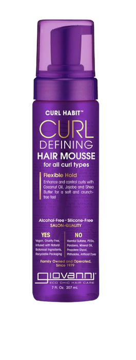 Giovanni - Curl Defining Hair Mousse, 207 mL