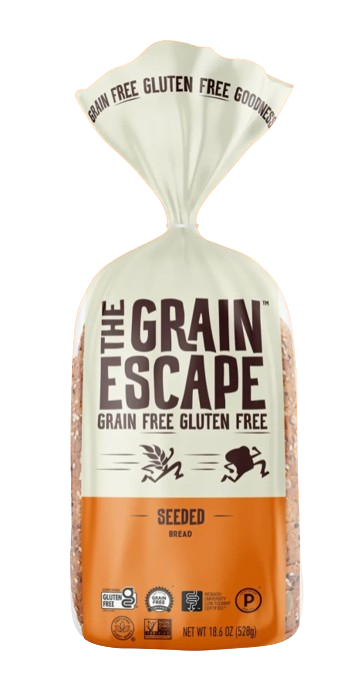 The Grain Escape - Grain & Gluten Free - Seeded Bread, 528 g