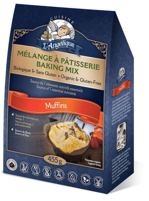 Cuisine L'Angelique - Muffin Mix Gluten Free, 455 g