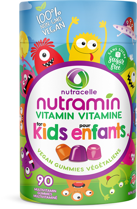 Nutramin - Kids Vegan Vitamin Gummies, 90 Gummies