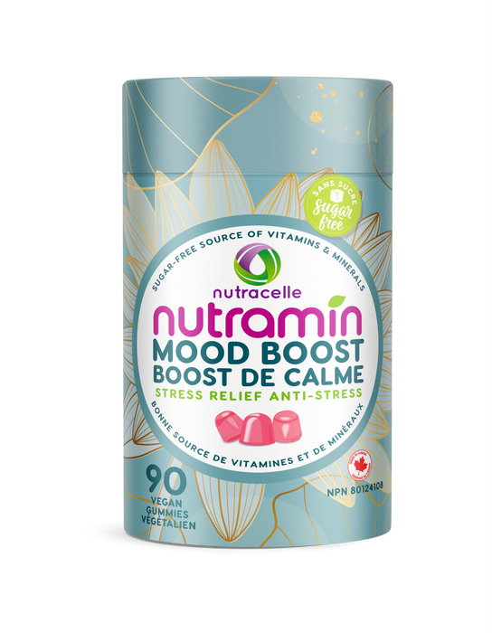 Nutramin - Mood Boost Vitamin Vegan Gummies, 90 Gummies