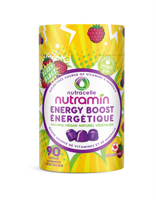 Nutramin - Energy Boost Vitamin Gummies, 90 Gummies