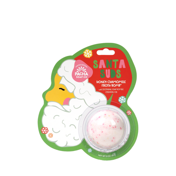 Pacha Soap - Froth Bomb - Santa Suds, 85 g