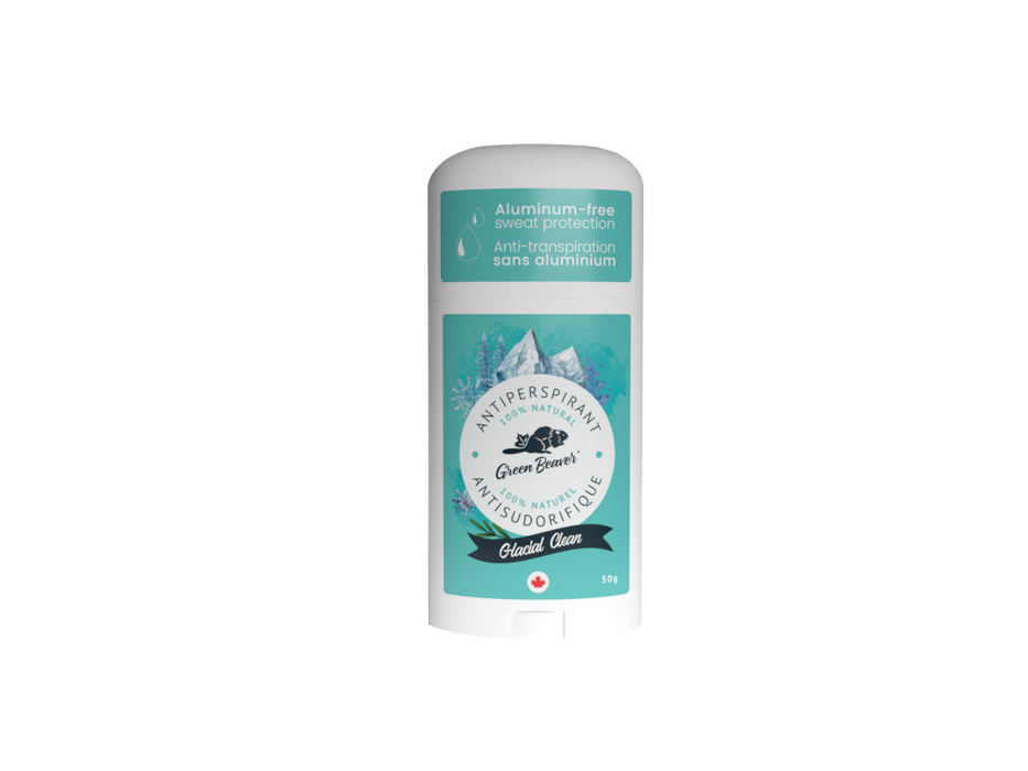 Green Beaver - Glacial Clean Antiperspirant, 50 g