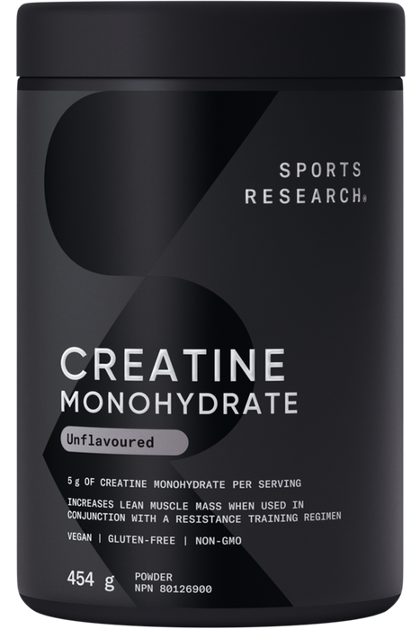 Sports Research - Creatine Monohydrate, 454 g