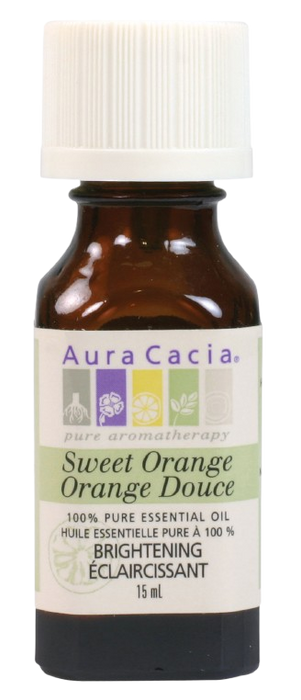 Aura Cacia - Sweet Orange Oil, 15 mL