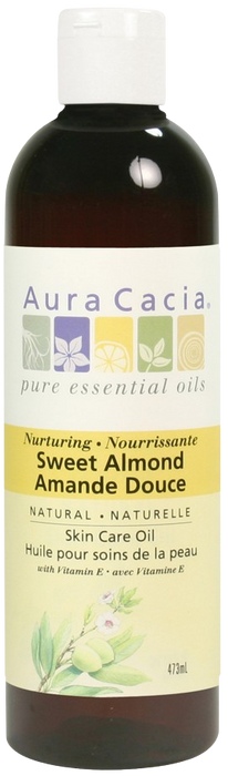 Aura Cacia - Sweet Almond Pure Skin Care Oil, 473 mL