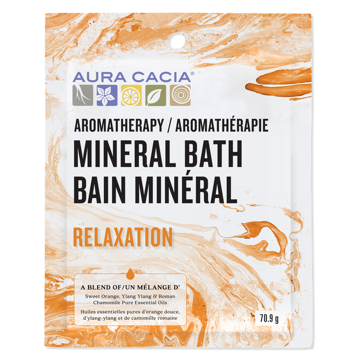Aura Cacia - Relaxation Mineral Bath, 70.9 g