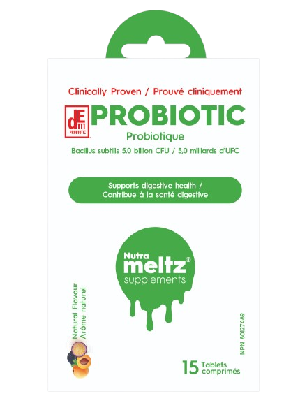 Nutrameltz - DE111® Probiotic 5 Billion CFU, 15 Tablets