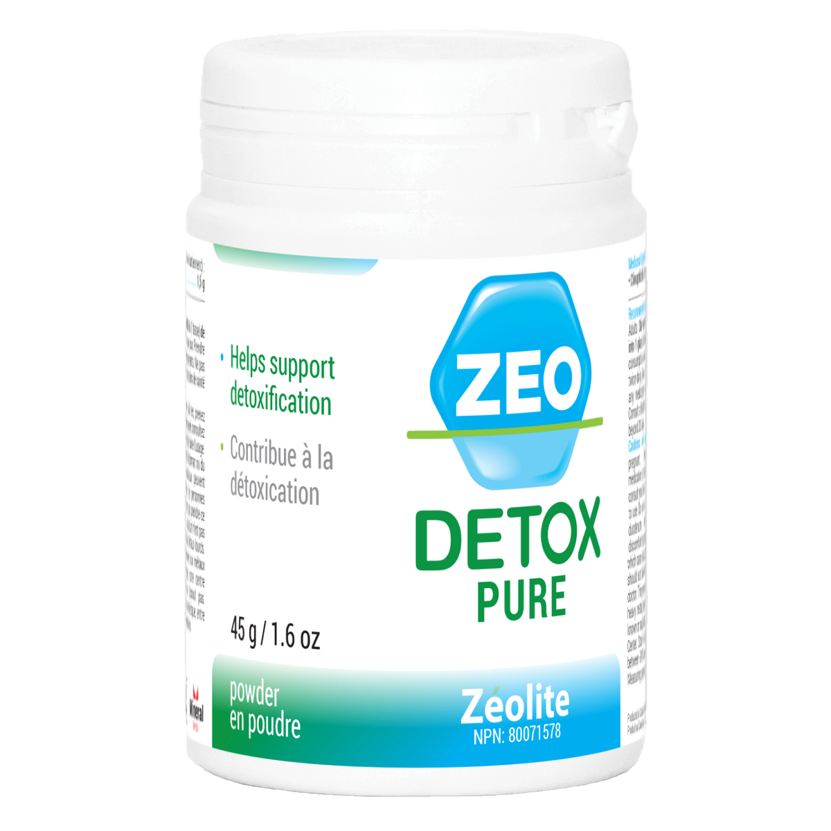 Zeolite - ZeoDetox Pure, 45 g — Goodness Me!