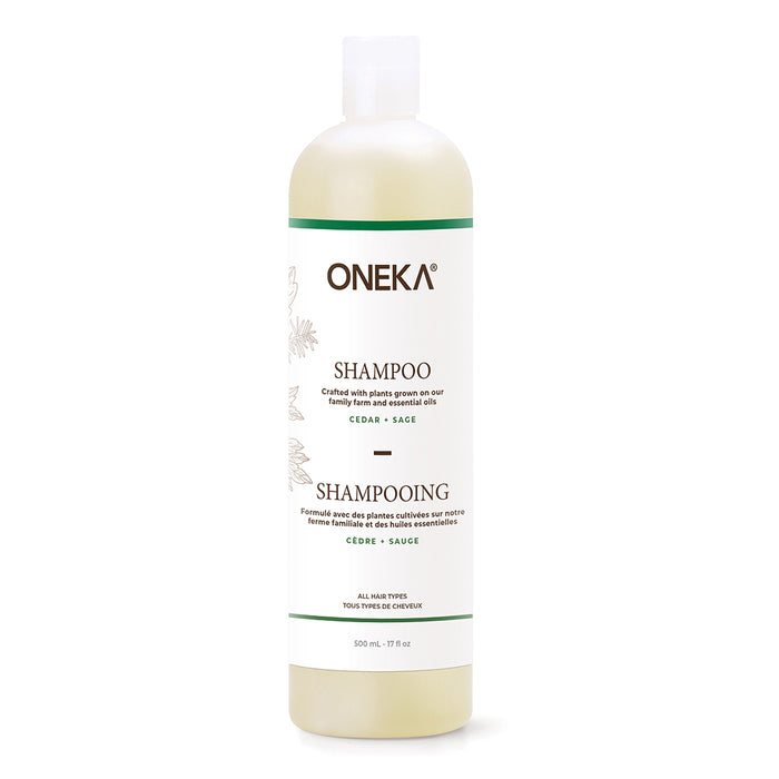 Oneka - Shampoo - Cedar & Sage, 500 mL