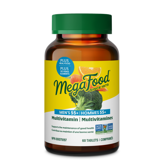 Mega Food - Multi for Men 55+, 60 Tablets