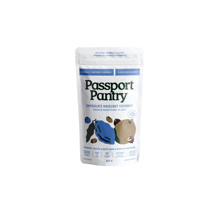Passport Pantry - Chocolate Hazelnut Coconut, 220 g