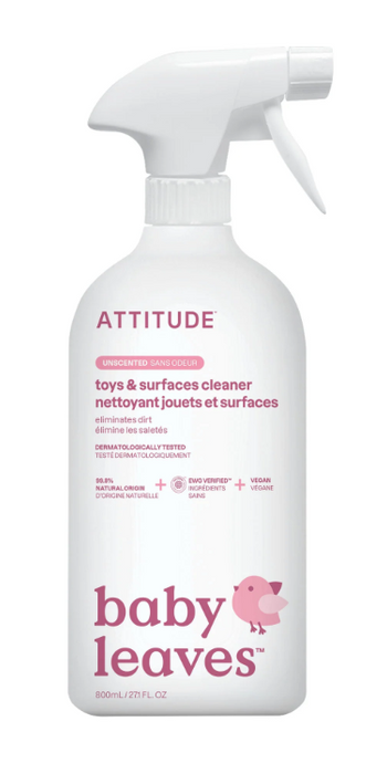 Attitude - Toy & Surface Cleaner Unscented, 800 mL
