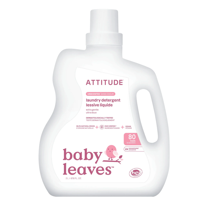 Attitude - Laundry Detergent - Unscented, 2 L
