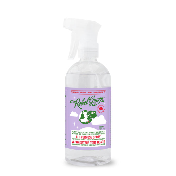 Rebel Green - All Purpose Spray Lavender & Grapefruit, 473 mL
