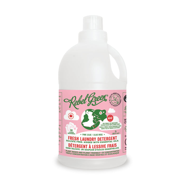 Rebel Green - Laundry Detergent Pink Lilac, 1.9 L